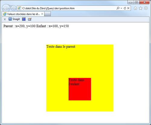 Les coordonnées ont changé