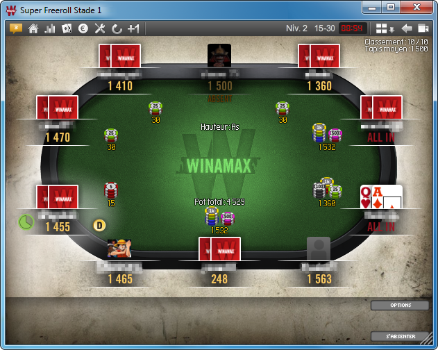 Le logiciel Winamax utilise la technologie Air.