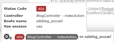 La page n'existe pas, une erreur 404 est renvoyée