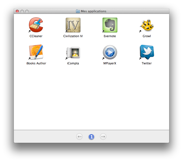 Le dossier Application pour un compte sous contrôle parental