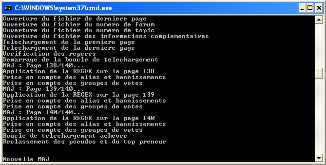 Exemple de script PHP exécuté en CLI