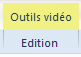 Onglet Outils vidéo