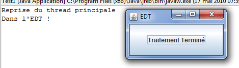 Utilisation d'un objet SwingWorker