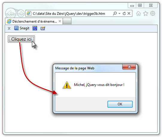 Les événements personnalisés peuvent être facilement paramétrés