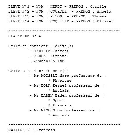 Test du pattern DAO avec une factory