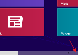 Bouton du zoom sémantique