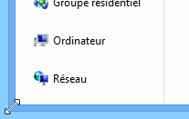 Icône de redimensionnement d'une fenêtre