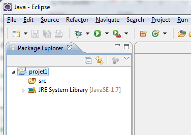 Explorateur de projet