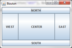 Exemple de BorderLayout