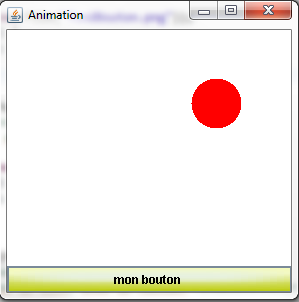 Apparence du bouton lors d'un clic de souris