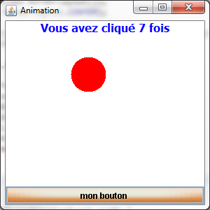 Interaction avec le bouton