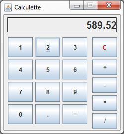 Notre calculatrice MVC