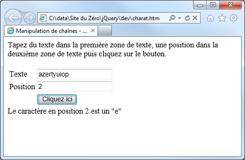 Le troisième caractère (position 2) est un « e »