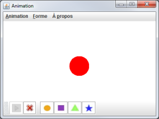 Déplacement de la barre d'outils