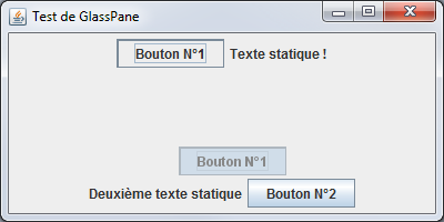 Déplacement d'un bouton sur un autre composant