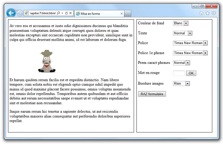 Cette page n'attend plus que votre code jQuery