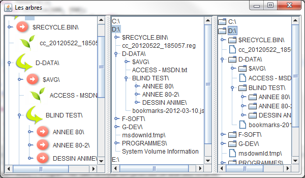 Icônes personnalisées