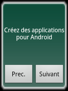 Cet AppWidget permet d'accéder à des tutoriels du Site du Zéro