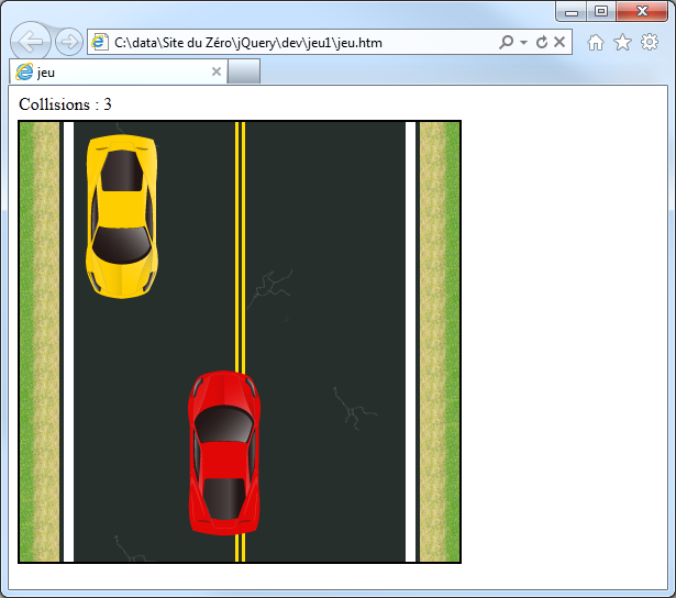 Le jeu dans sa version finale