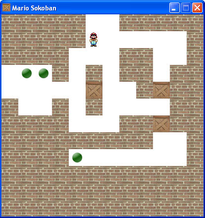 Le jeu Mario Sokoban que nous allons réaliser