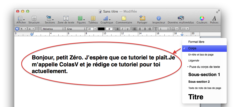 Mise en forme avec des styles