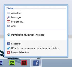 Exemple de tâches d'un site connu
