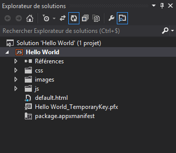 L'explorateur de solutions