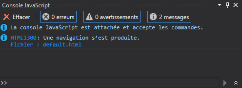 La console JavaScript