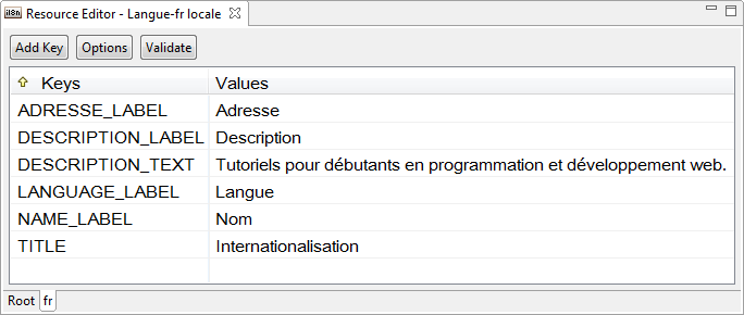 Ressources françaises