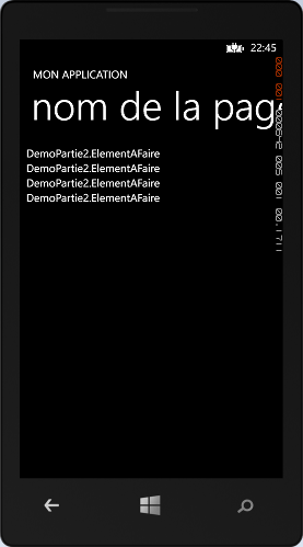 C'est la représentation de l'objet qui s'affiche ici dans la ListBox