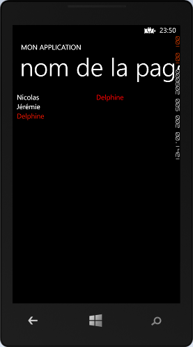 Liaison de données entre propriétés de contrôles