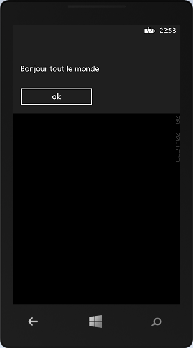 Affichage d'une donnée récupérée sur internet
