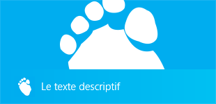 Affichage de notre notification large