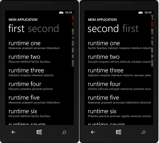 Rendu du projet Pivot exemple