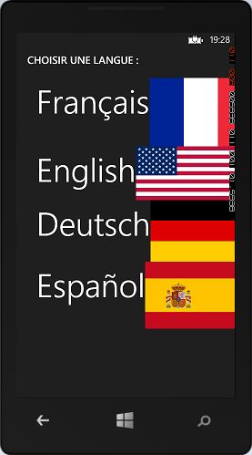 Le template plein écran