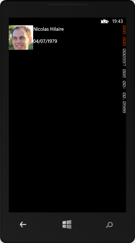 Récupération de mes informations