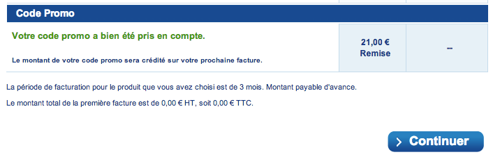 Il ne reste plus qu'à valider le panier !