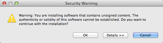Validation de la signature
