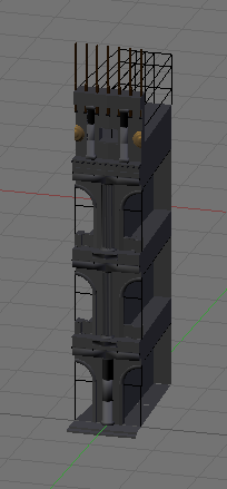 Je modélise seulement une arcade…