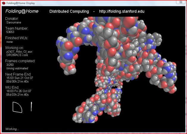 Le client graphique en version 5.03.