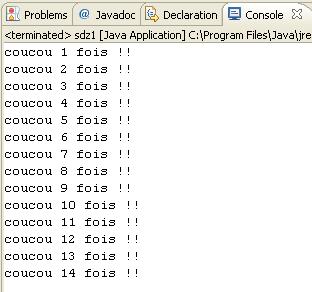Correction de la boucle infinie