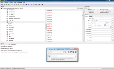 Capture d'écran EasyTag