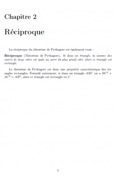 Chapitre « Réciproque »