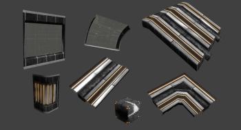 Les blocs modulaires utilisés