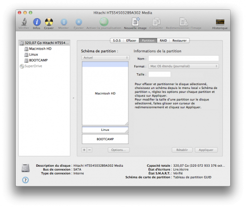 Après re-dimensionnement